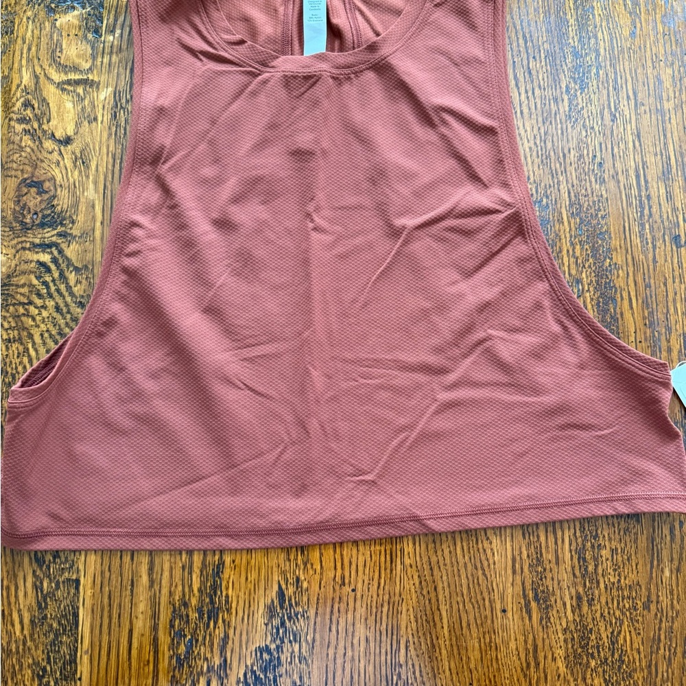 Women's Sleeveless Rust Top